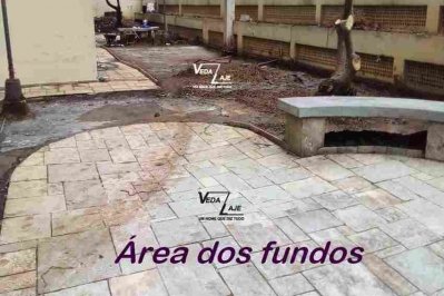 Outra parte das obras antes das remoções