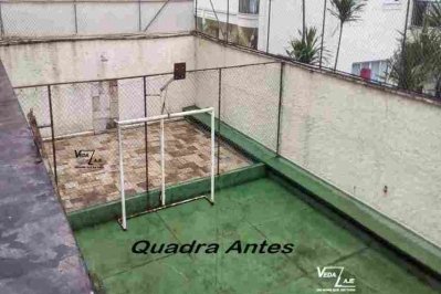 Quadra antes