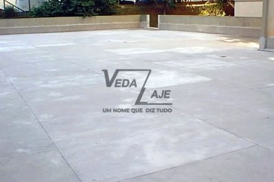 Piso final desempenado obra concluída